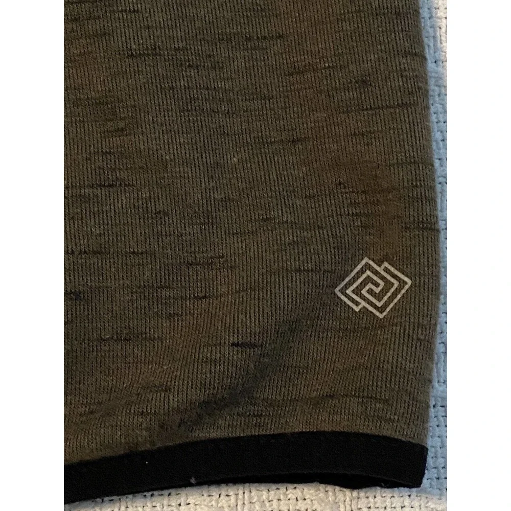 Zelos Endurance Fleece Men's XL 1/4 Zip Athletic Sweater Jacket Green W - Picture 10 of 16